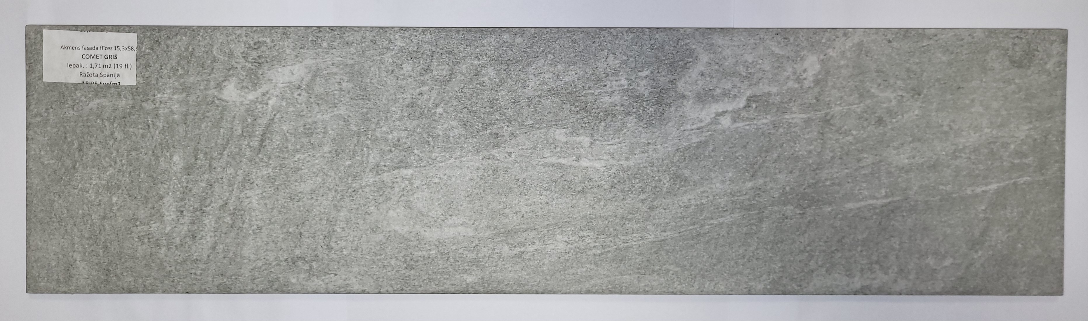 Comet Gris. In stock: 150 m2